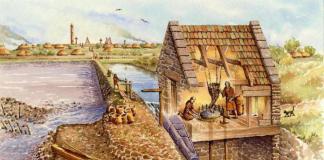 Технические изобретения средних веков Гигрометр
 из шерсти