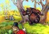 Русская народная сказка «Мужик и медведь